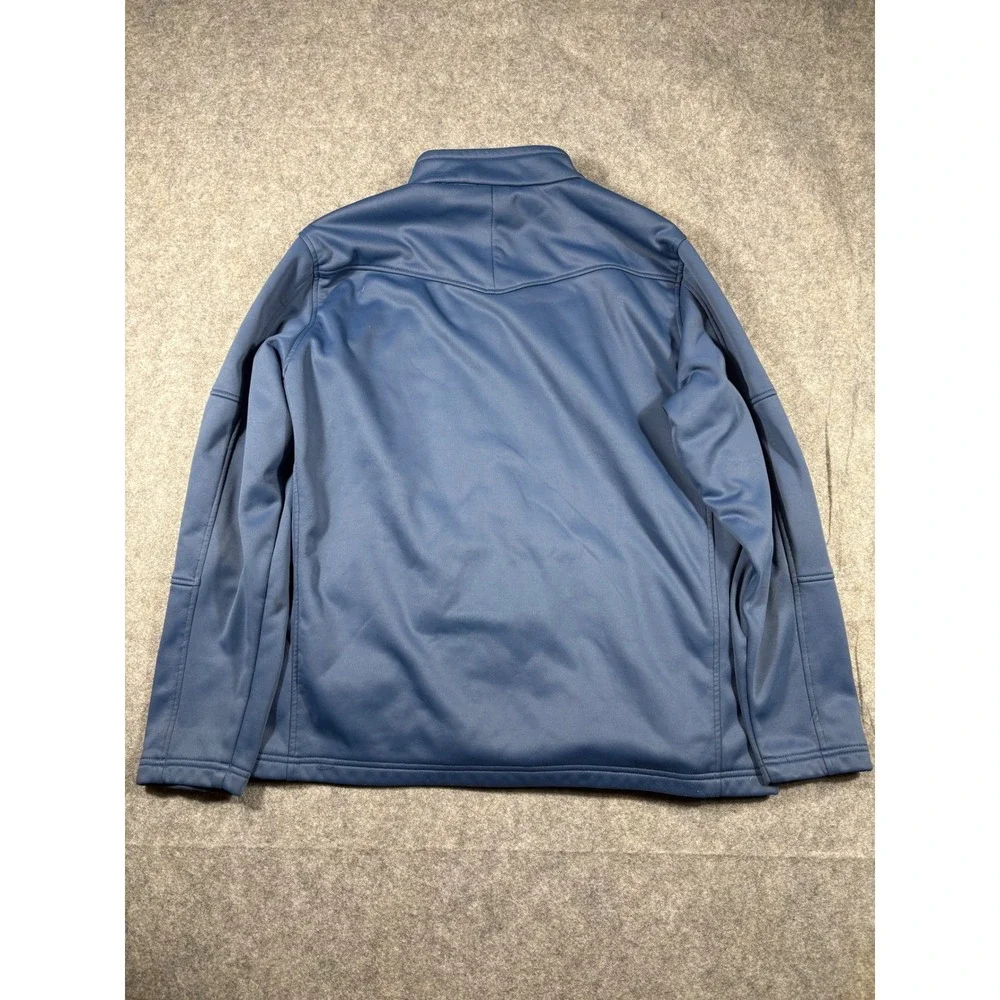 Avalanche Outdoor Supply Company Mens‎ Blue Weather Shield Full Zip Jacket XL